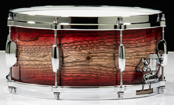 Tama Star Walnut 6.5x14 Snare - Garnet Japanese Sen Burst