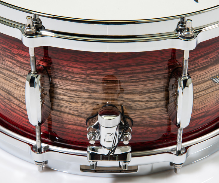 Tama Star Walnut 6.5x14 Snare - Garnet Japanese Sen Burst