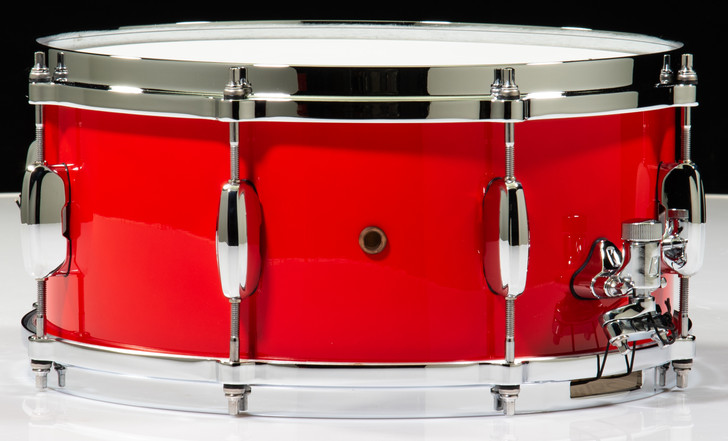Tama Star Walnut 6.5x14 Snare - Solid Candy Red
