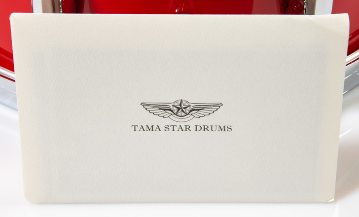 Tama Star Walnut 6.5x14 Snare - Solid Candy Red