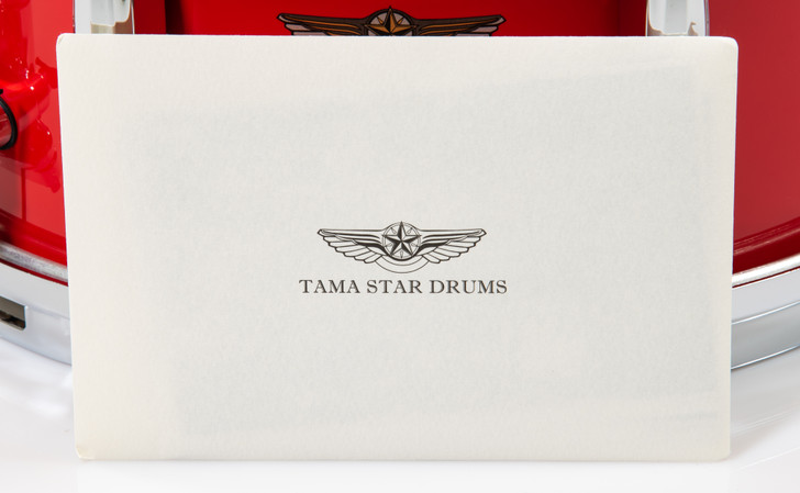Tama Star Walnut 14x8 Snare - Solid Candy Red