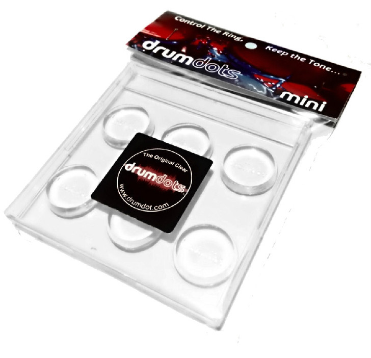 DrumDots Mini 6pk Drum Dampeners