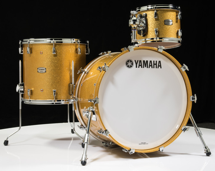 Yamaha Absolute Hybrid Maple 3pc - Gold Champagne Sparkle