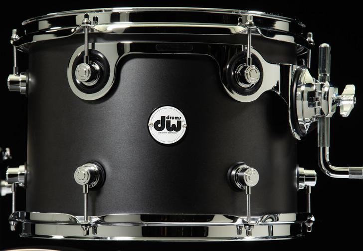 DW Design Series 3pc Drum Set 13/16/22 - Iron Satin Metallic