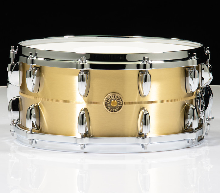 Grestch Bell Brass 6.5"x14" 20 Lug Snare