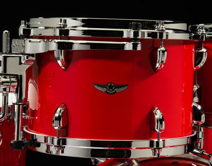 Tama Star Walnut 6pc Solid Candy Red Shell Pack 8/10/12/16/22/14SD