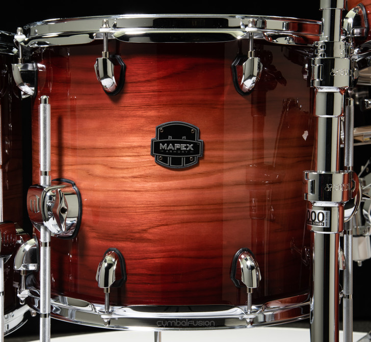 Mapex Armory 6pc Studioease Shell Pack Redwood Burst - Fast Toms