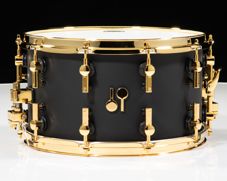Sonor SQ2 14x8 Birch Snare Drum w/ Gold HW - Dark Satin
