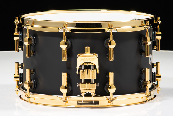 Sonor SQ2 14x8 Birch Snare Drum w/ Gold HW - Dark Satin