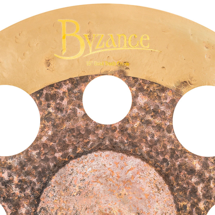Meinl Byzance 16" Dual Trash Crash with Holes