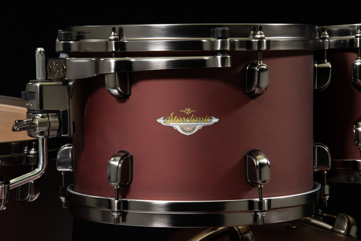Tama Starclassic Maple 4pc Shell Pack  - Flat Burgundy Metallic