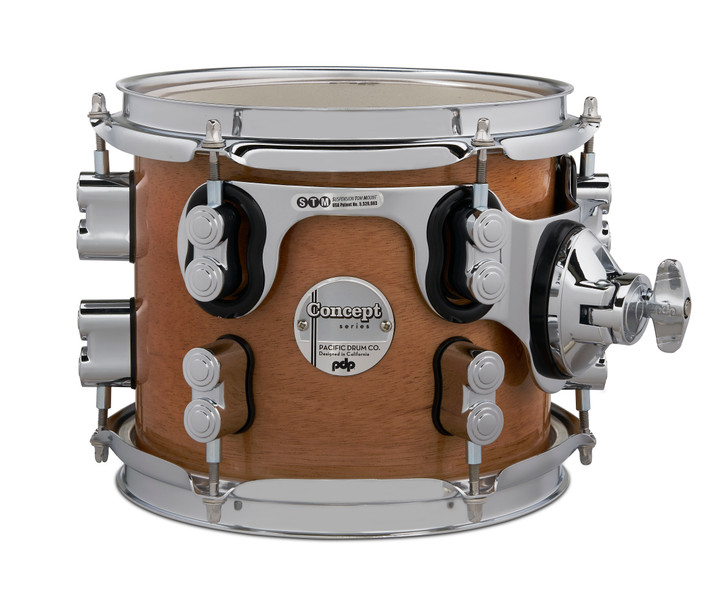 PDP Concept Maple Exotic 7x8 Tom - Honey Mahogany Lacquer (PDCMX0708STHM)