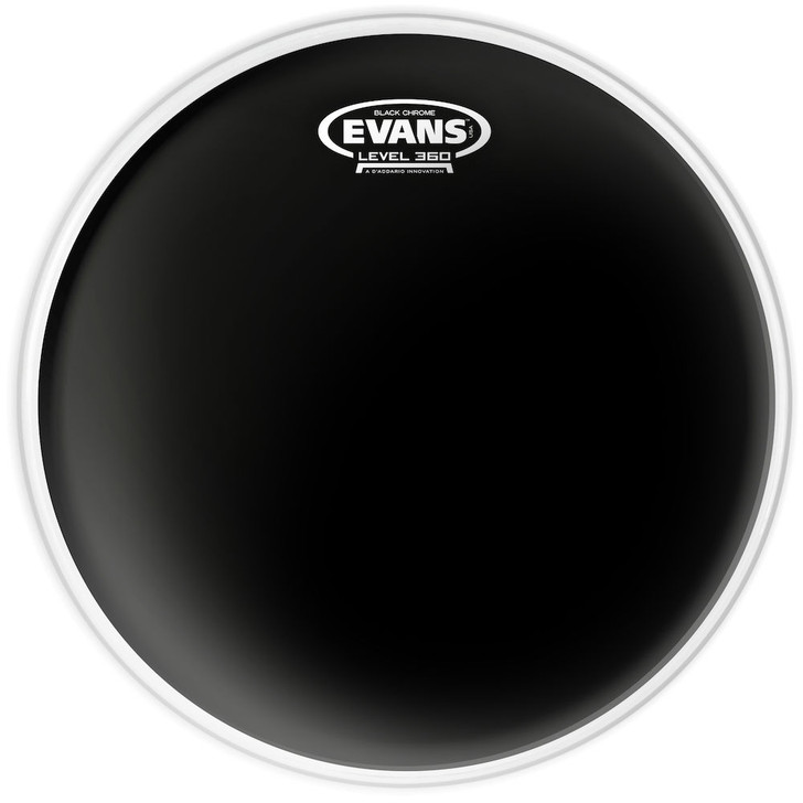 Evans Black Chrome Drum Head - 8"