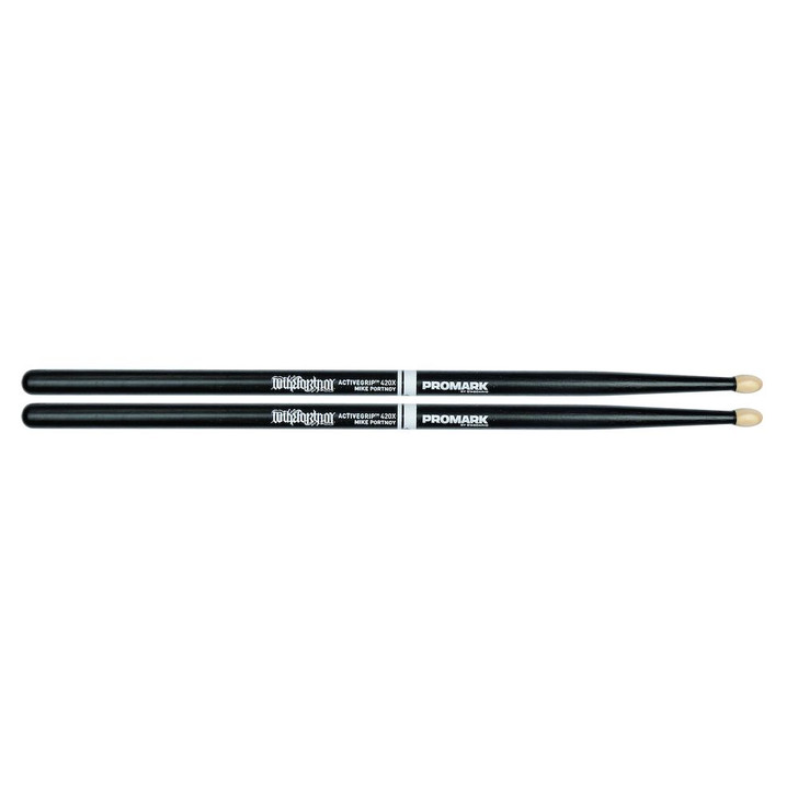Promark Mike Portnoy ActiveGrip 420X Hickory Oval Wood Tip - 420X