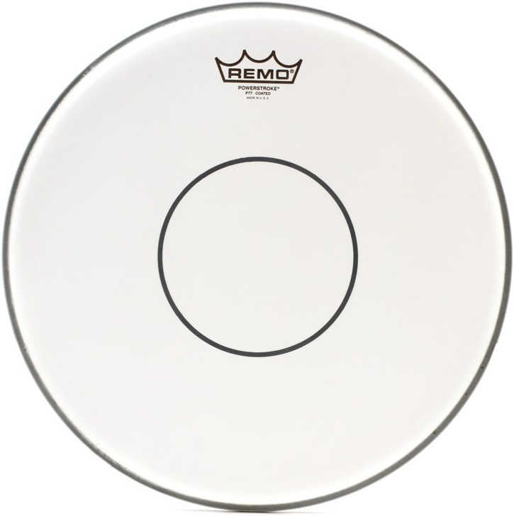 Remo P77 Powerstroke 77 Coated Clear Dot Snare Drumhead