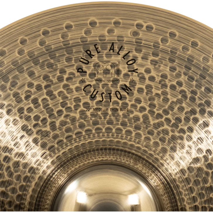 Meinl Pure Alloy Custom 22" Medium Thin Ride