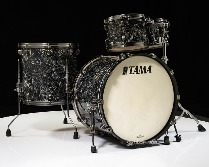 Tama Starclassic Maple 4pc Shell Pack  - Charcoal Swirl MR42TZUSCCL