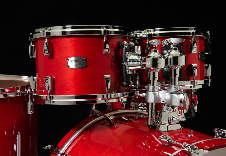 Yamaha Absolute Hybrid Maple 5pc 10/12/16/22/14SD Red Autumn