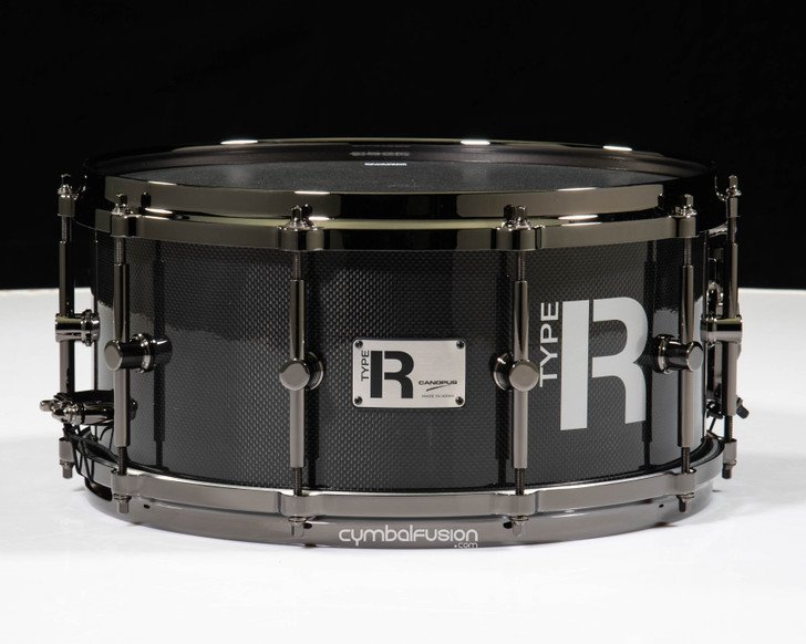 Canopus Type R Cannon 6.5x14 Carbon Fiber Snare Drum