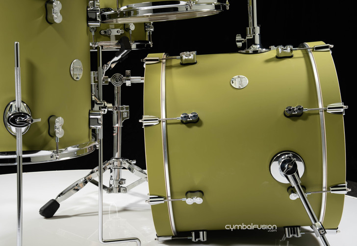 PDP Concept Maple Fusion 5pc 10/12/14/20/14SD Satin Olive