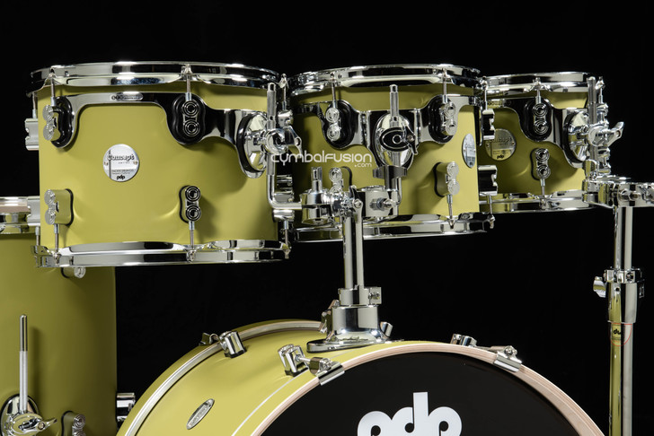 PDP Concept Maple Fusion 6pc 8/10/12/14/20/14SD Satin Olive
