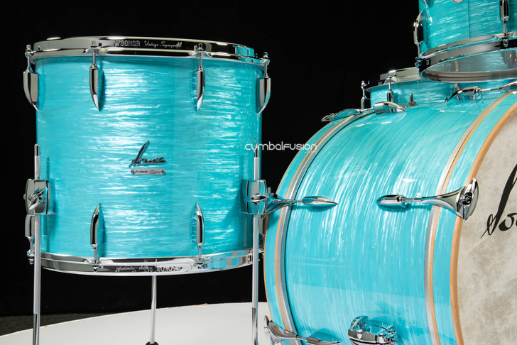 Sonor Vintage Series 4pc Shell Pack 13/16/22/14SD - California Blue