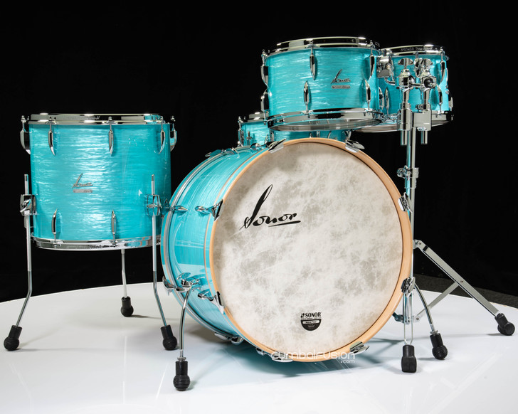 Sonor Vintage Series 5pc Shell Pack 12/13/16/22/14SD - California Blue