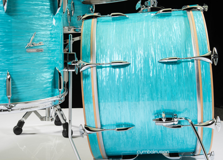 Sonor Vintage Series 4pc 13/16/22/14SD - California Blue w/Mount