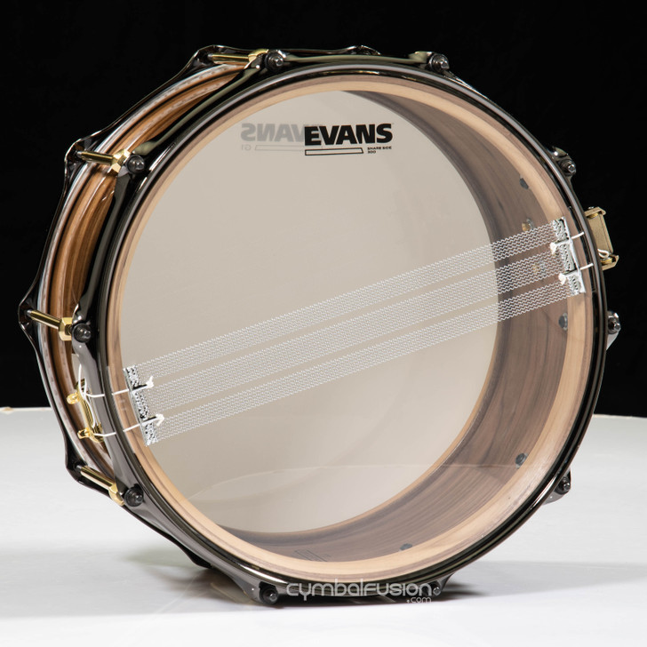 Noble & Cooley 7x14 Classic Walnut Snare - Black Fade