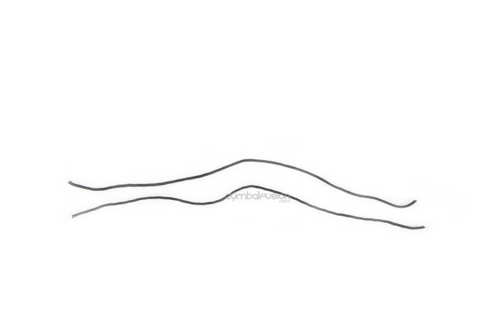 Canopus Vintage Snare Wire for 13" Snare (without plating)