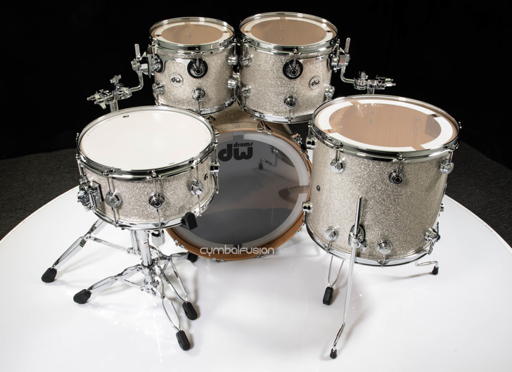 DW Collector's 5pc Pure Birch Shell Pack -Broken Glass