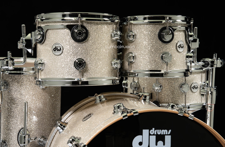 DW Collector's 5pc Pure Birch Shell Pack -Broken Glass