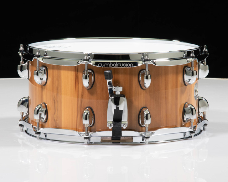 Dixon Cornerstone 6.5x14 American Red Gum Gloss Snare