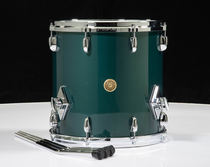 Gretsch USA Custom 14x14 Floor Tom - Cadillac Green Gloss