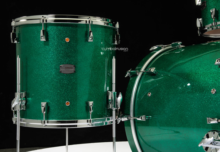 Yamaha Absolute Hybrid Maple Jade Green Sparkle- 12x8, 16x15, 22x18