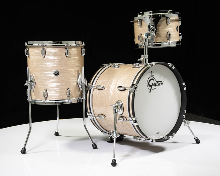 Gretsch Brooklyn Series 3pc Creme Oyster 12/14/18