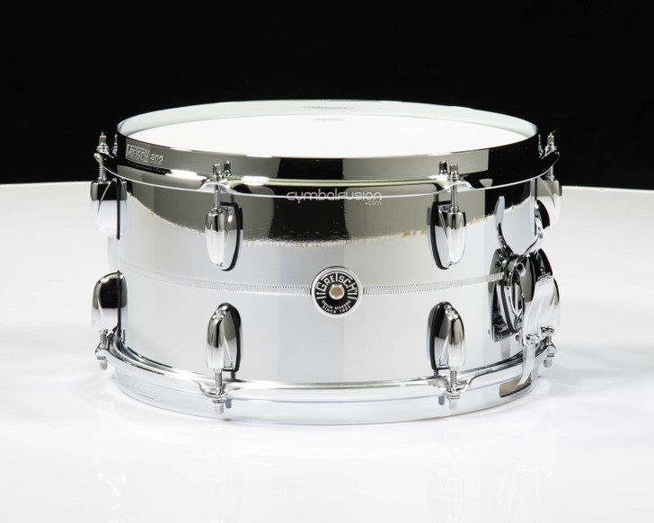 Gretsch Brooklyn GB4163S 13" x 7" Chrome Over Steel Snare Drum