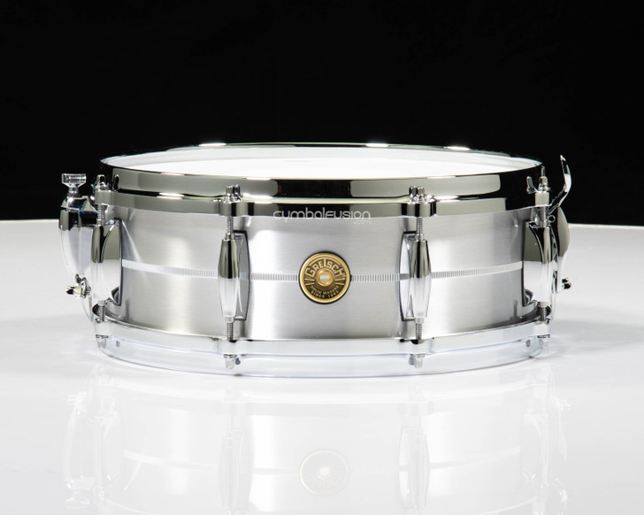 Grestch Solid Aluminum 5x14 Snare Drum