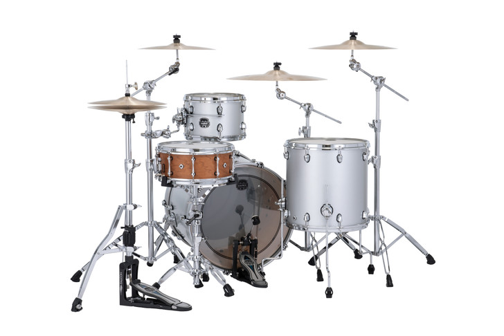 Mapex Saturn Evolution Hybrid Organic 3pc Rock Kit - Iridium Silver