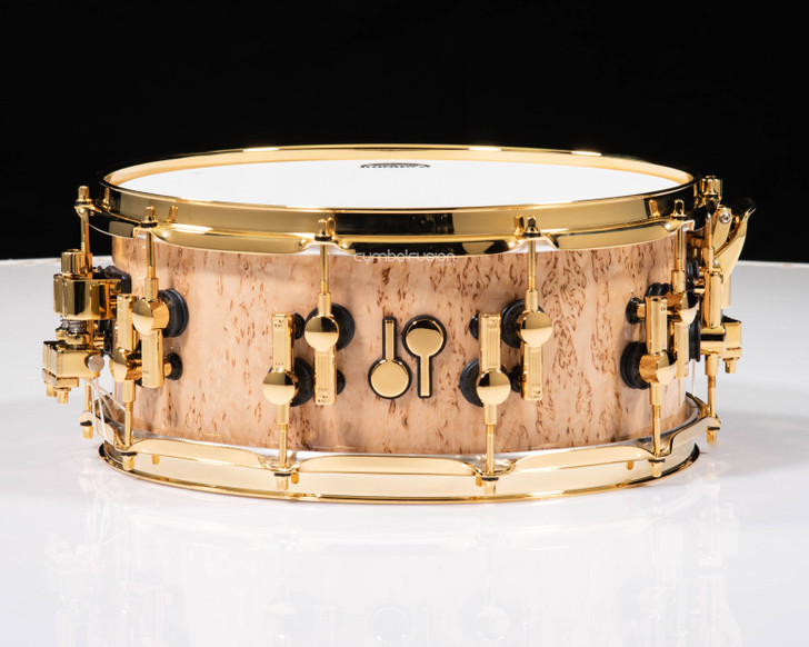 Sonor SQ2 14x6 Beech Snare Drum - Scandinavian Birch w/ Ebony