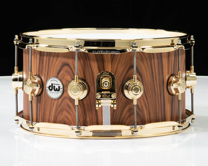 DW Collector's 7x14 15ply 100% Santos Rosewood - Single Row Gold
