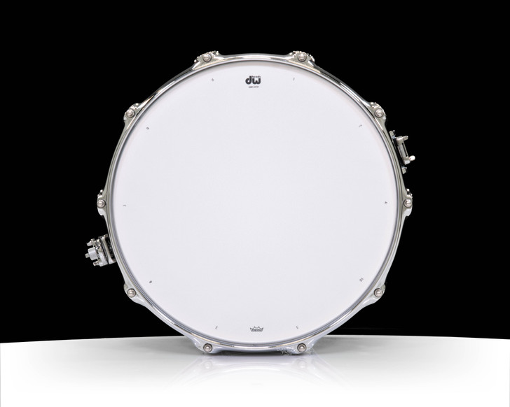 DW Collector's Series 7x14 VLT Snare Broken Glass Double Row Lugs