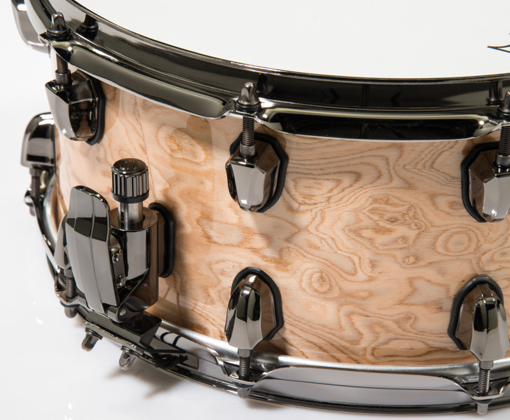 Mapex Saturn 14x6.5 Snare Drum - Natural Maple Burl