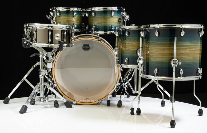 Mapex Armory 6pc Studioease Fast Toms Shell Pack - Rainforest Burst
