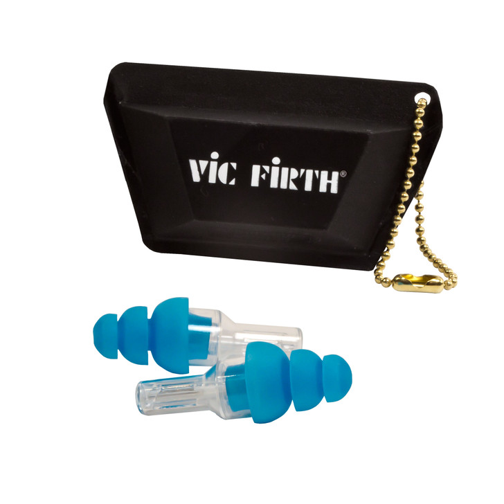 Vic Firth High-Fidelity Hearing Protection- Regular (BLUE) (VICEARPLUGR )