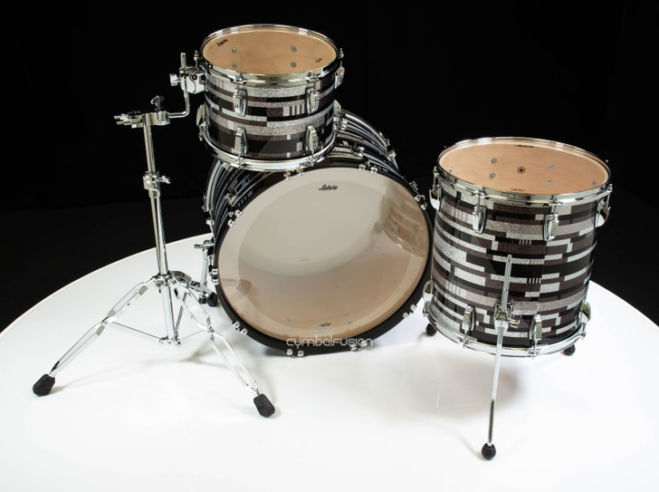 Ludwig Classic Maple PRO BEAT 3pc Kit 13/16/24 - Digital Sparkle
