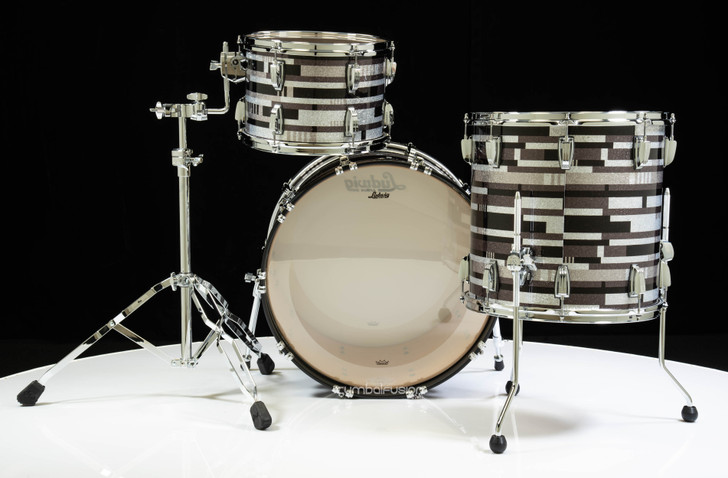 Ludwig Classic Maple FAB 3pc Kit 13/16/22 - Digital Sparkle