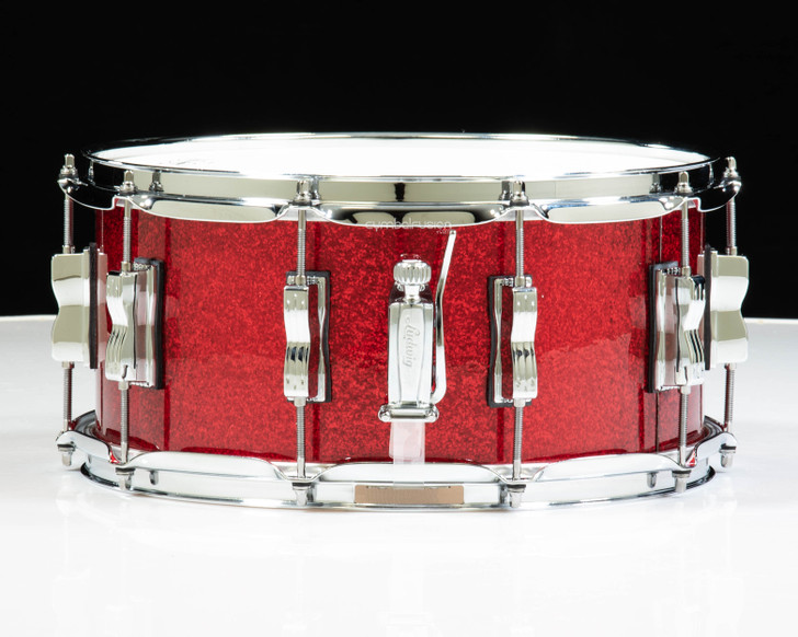Ludwig Classic Maple 6.5x14 Snare Drum - Red Sparkle