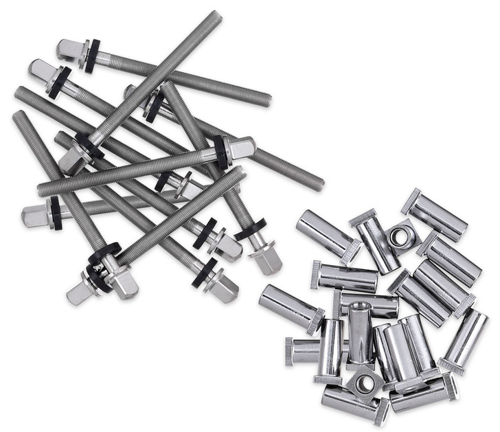 DW True Pitch 50 Tension Rods for 5.5" Snare drum - 20pk