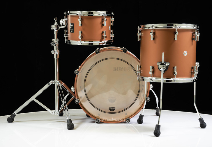 Sonor SQ1 20" 3pc Shell Pack - Satin Copper Brown